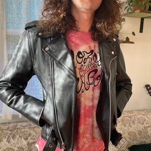 Allstate Leather Biker Jacket Men’s size 30